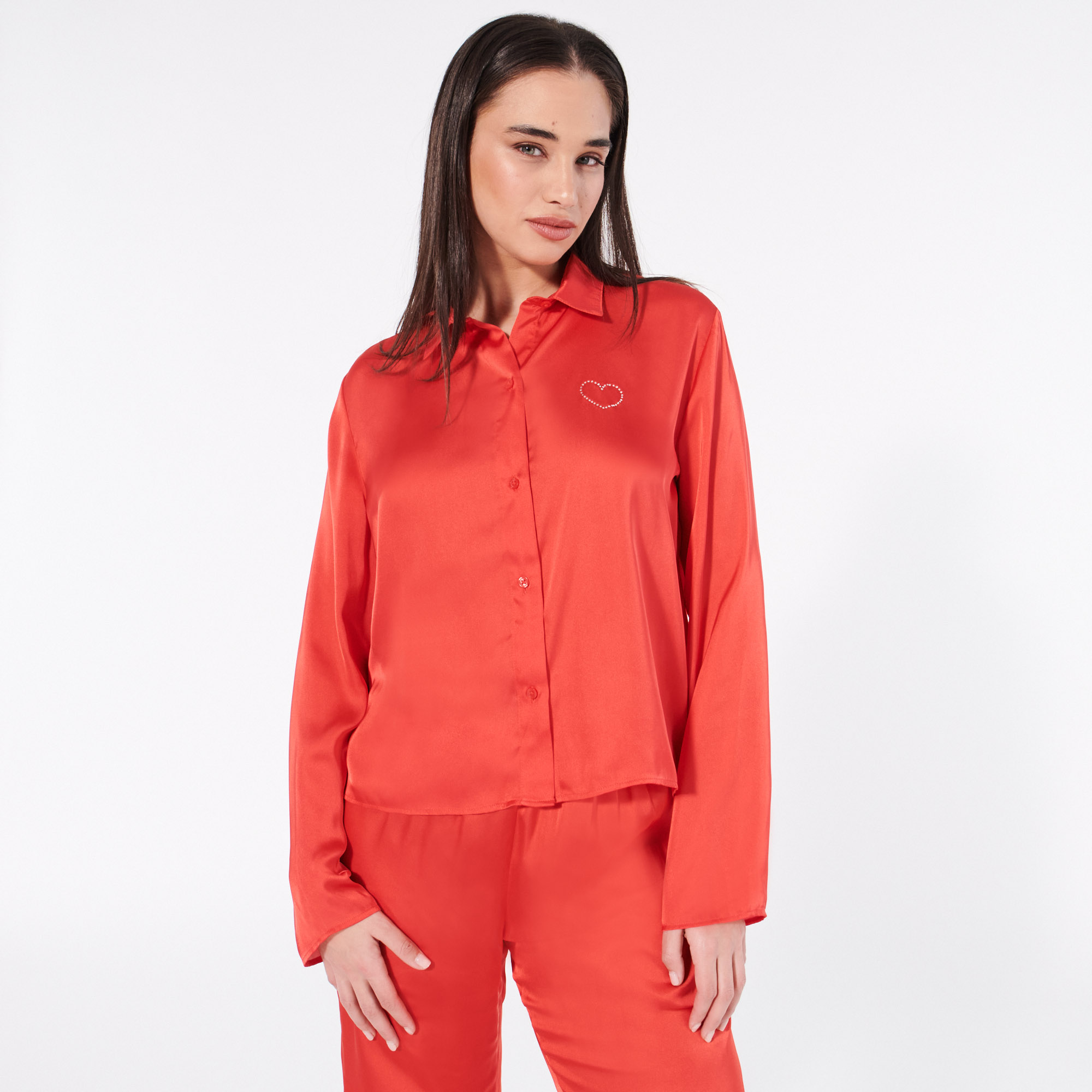 Chemise en satin