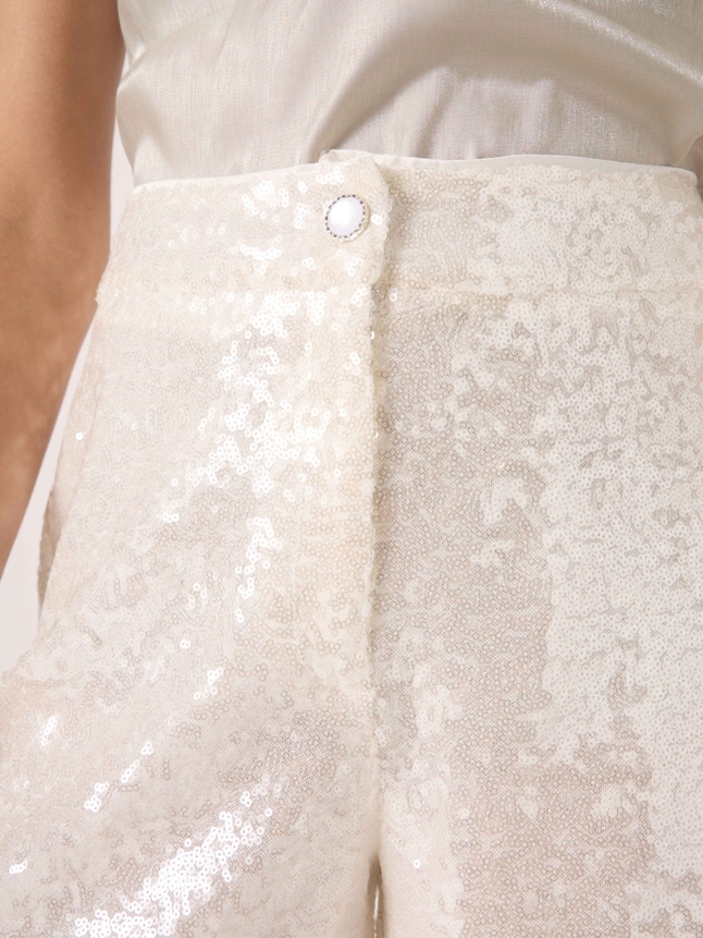 Short à sequins upcyclé