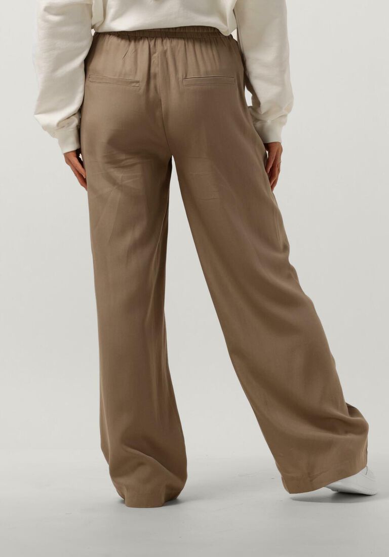 OBJECT beige object wijde broek objtilda talula long pant