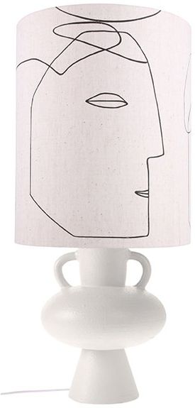 HKLIVING   Printed Faces Lampenkap