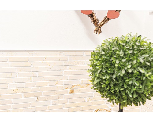 Natuursteenmozaïek MOS Brick 2807 beige 30,5x32,2 cm