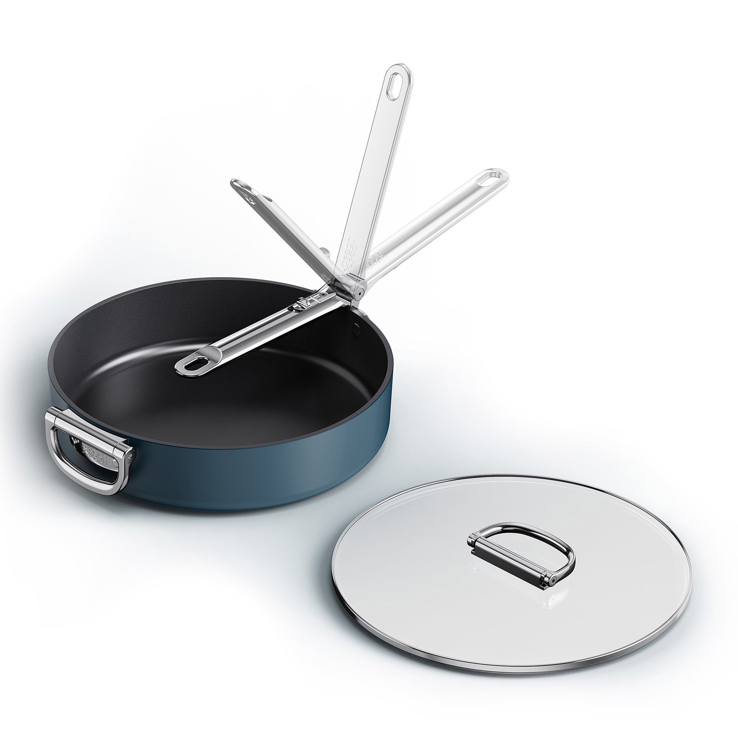 Joseph Joseph Space Sauteerpan met Deksel - Ã 28 cm