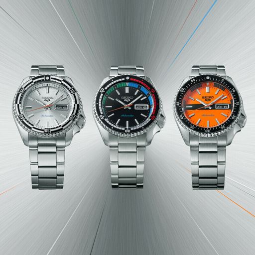 Seiko 5 Sports SRPK13K1 Herreur, Steel, 43 mm