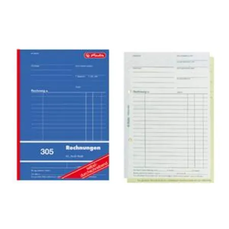 Herlitz Rechnung 305 A5 2x40 Blatt selbstdurchschreibend