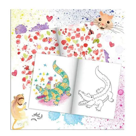 Depesche Malbuch Create your Colourful Animals
