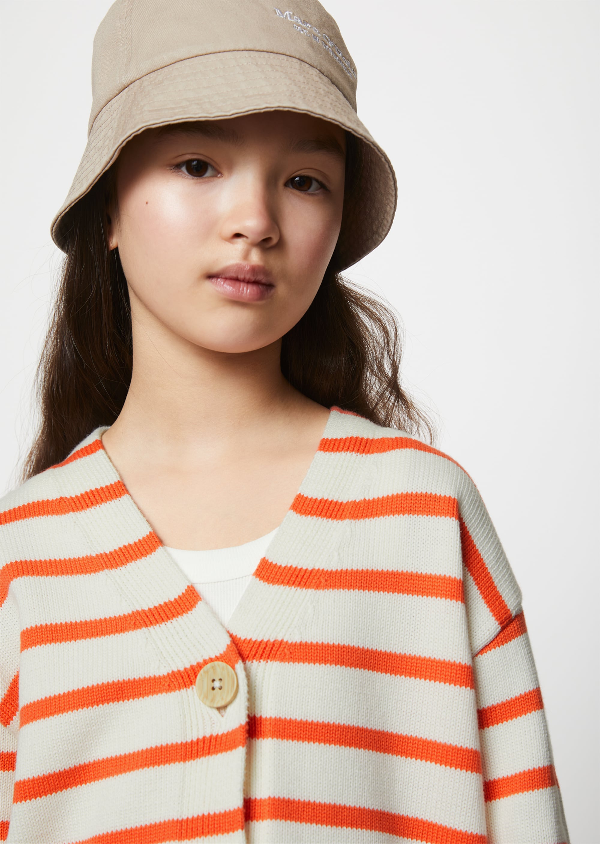 TEENS-GIRLS Strickjacke aus reiner Baumwolle