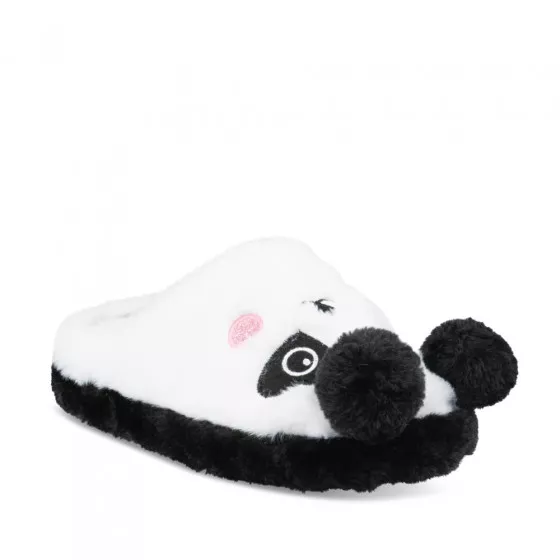 Chaussons panda BLANC MERRY SCOTT