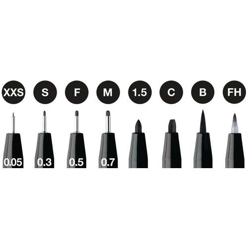 FABER-CASTELL Pitt Artist Pen Tuschestift Sets