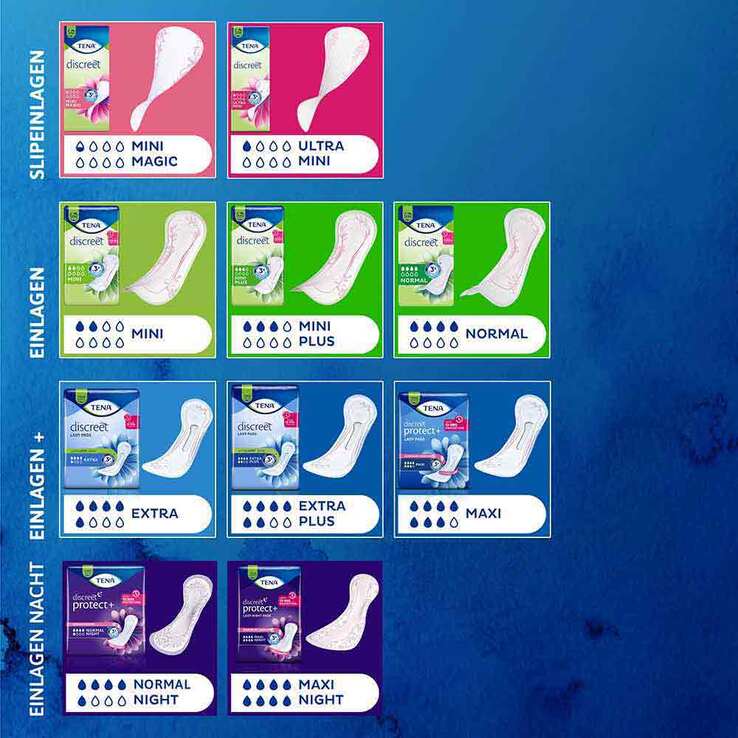 TENA® discreet Normal Einlagen bei Inkontinenz, 24 St