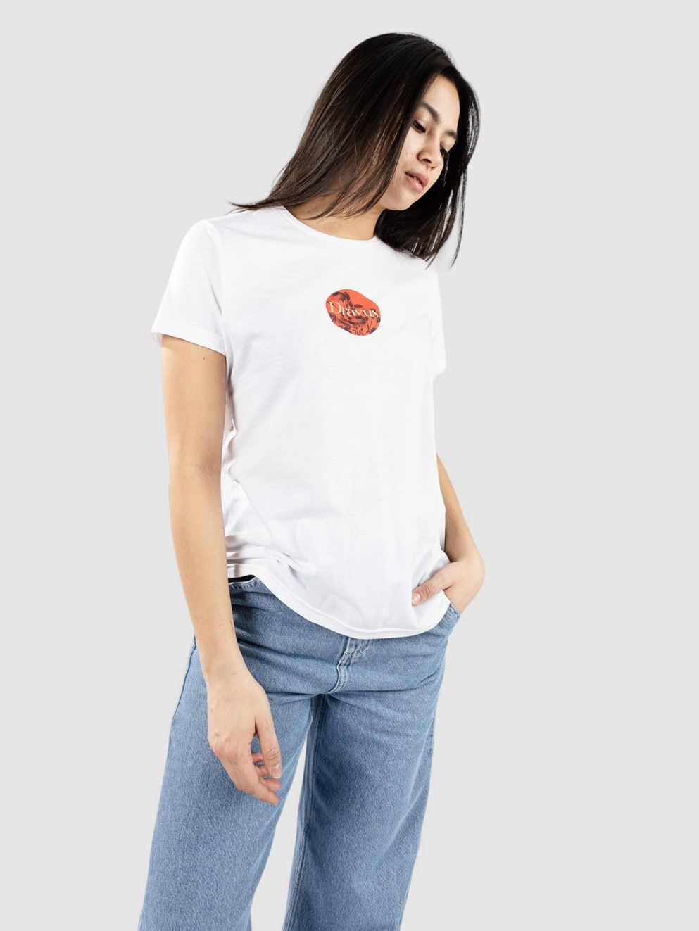 Dravus The Flower T-Shirt white