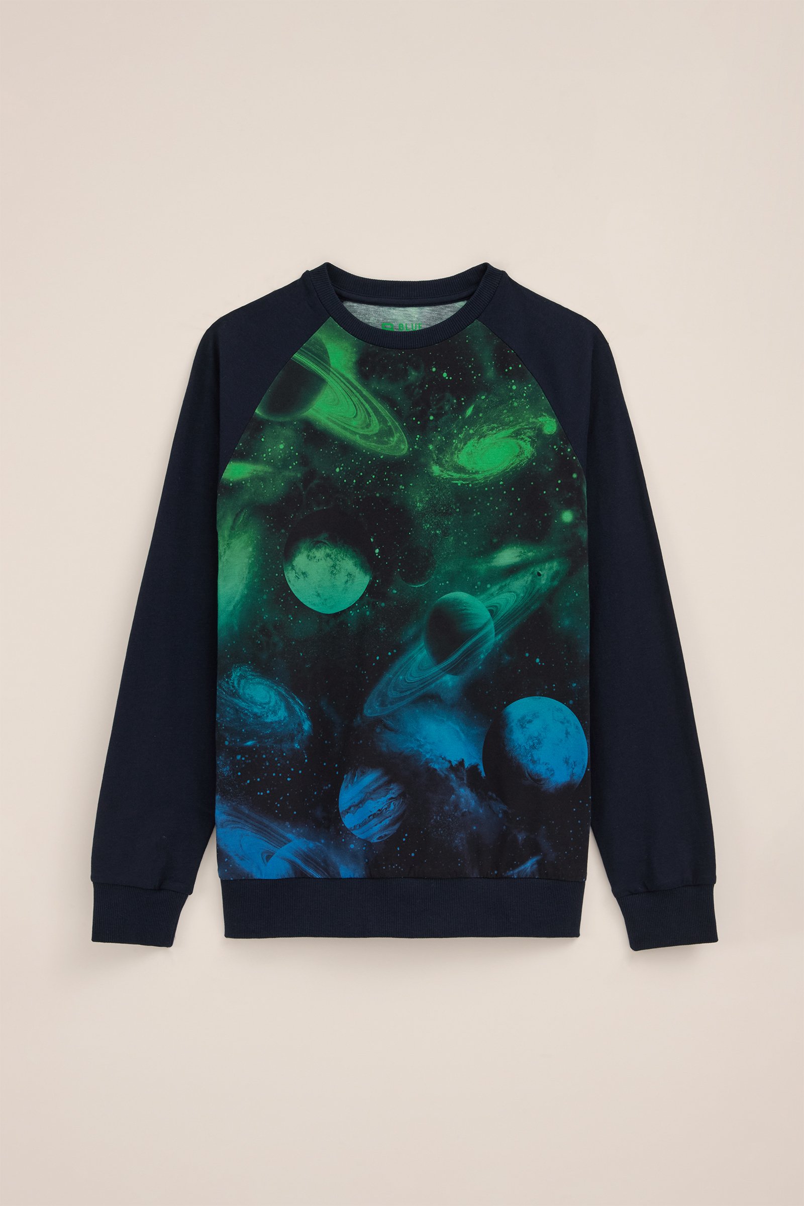 Jongens T-shirt met dessin Blue Ridge Donkerblauw