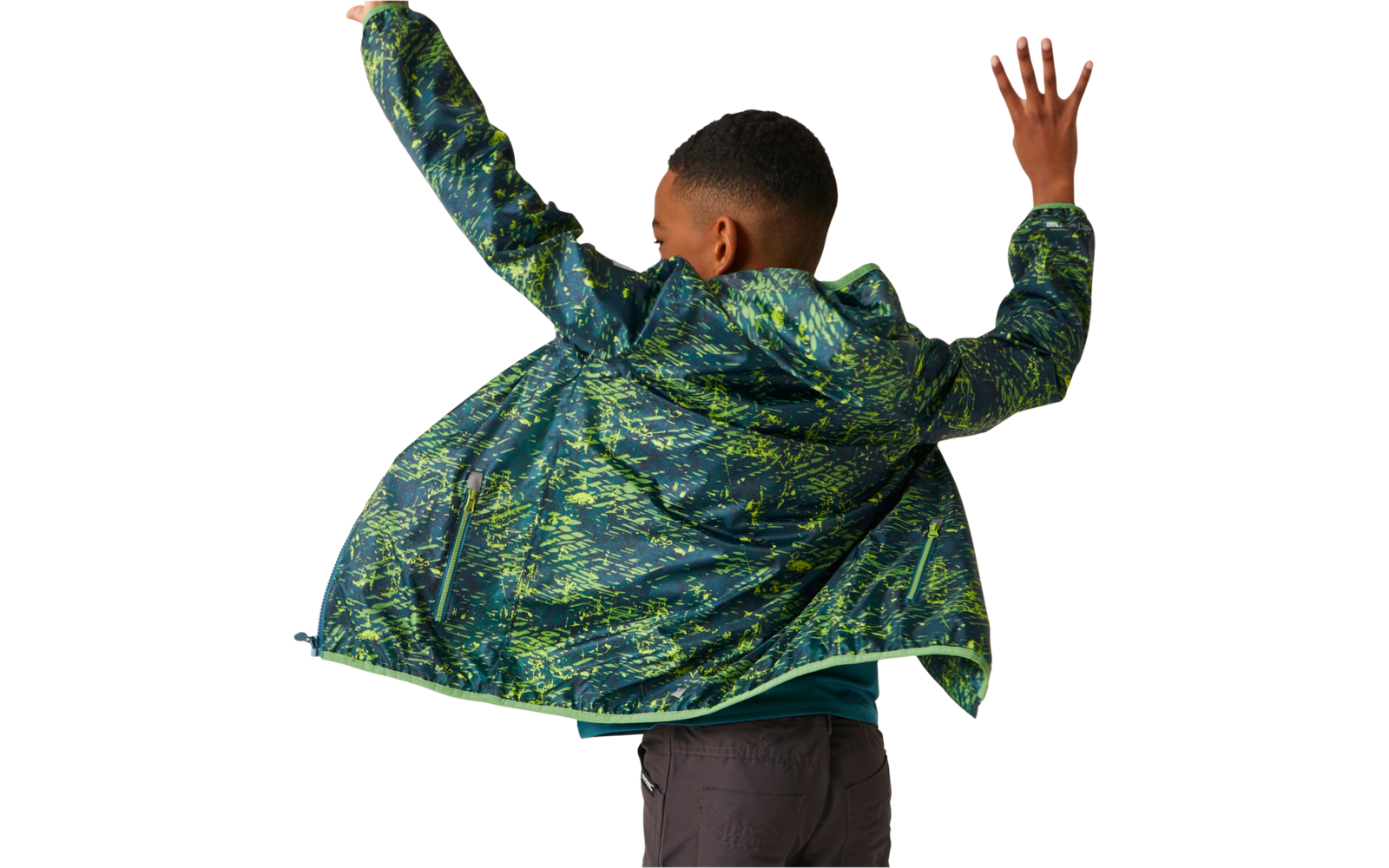 Regatta Printed Lever Kinder Regenjacke