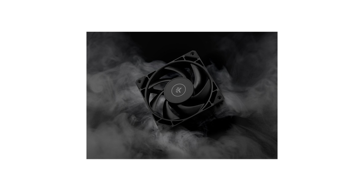 EKWBEK-Loop Fan FPT 120 case fan  (Zwart, 120 x 120 x 27 mm, PWM)