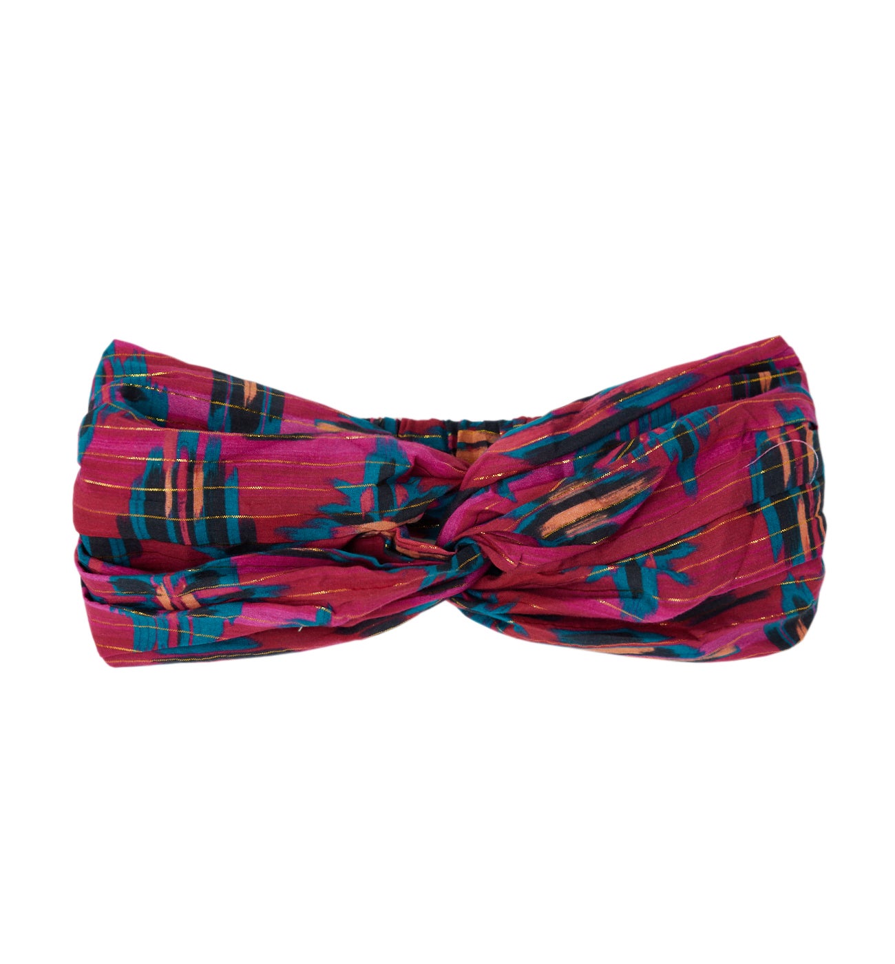 Headband imprimé Femme - Imprimé framboise