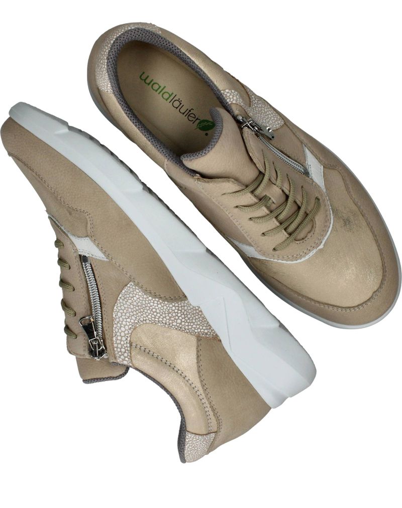 Waldlaufer Funky Sneakers Beige Dames