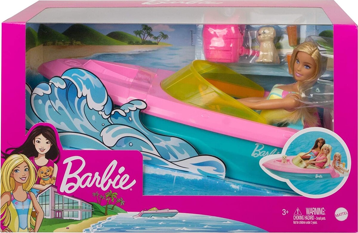 Barbie Dukke Og Båd