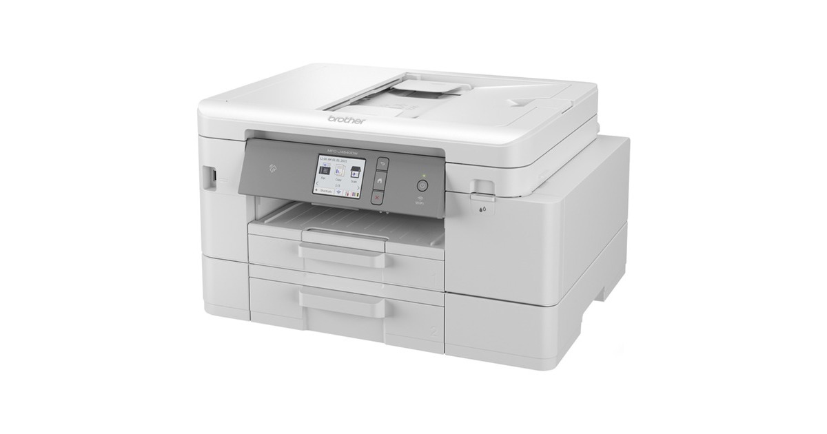 BrotherMFC-J4540DW all-in-one inkjetprinter met faxfunctie  (Grijs, Scannen, Kopiëren, Faxen, LAN, Wi-Fi)