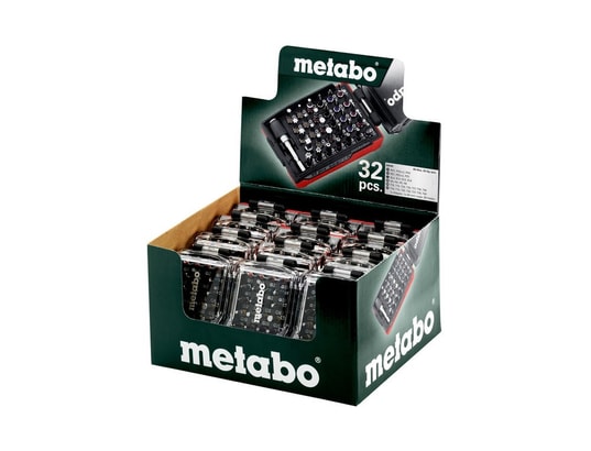 METABO - Coffret embouts de vissage Coffret d'embouts batterie 32 pieces pour visseuse
