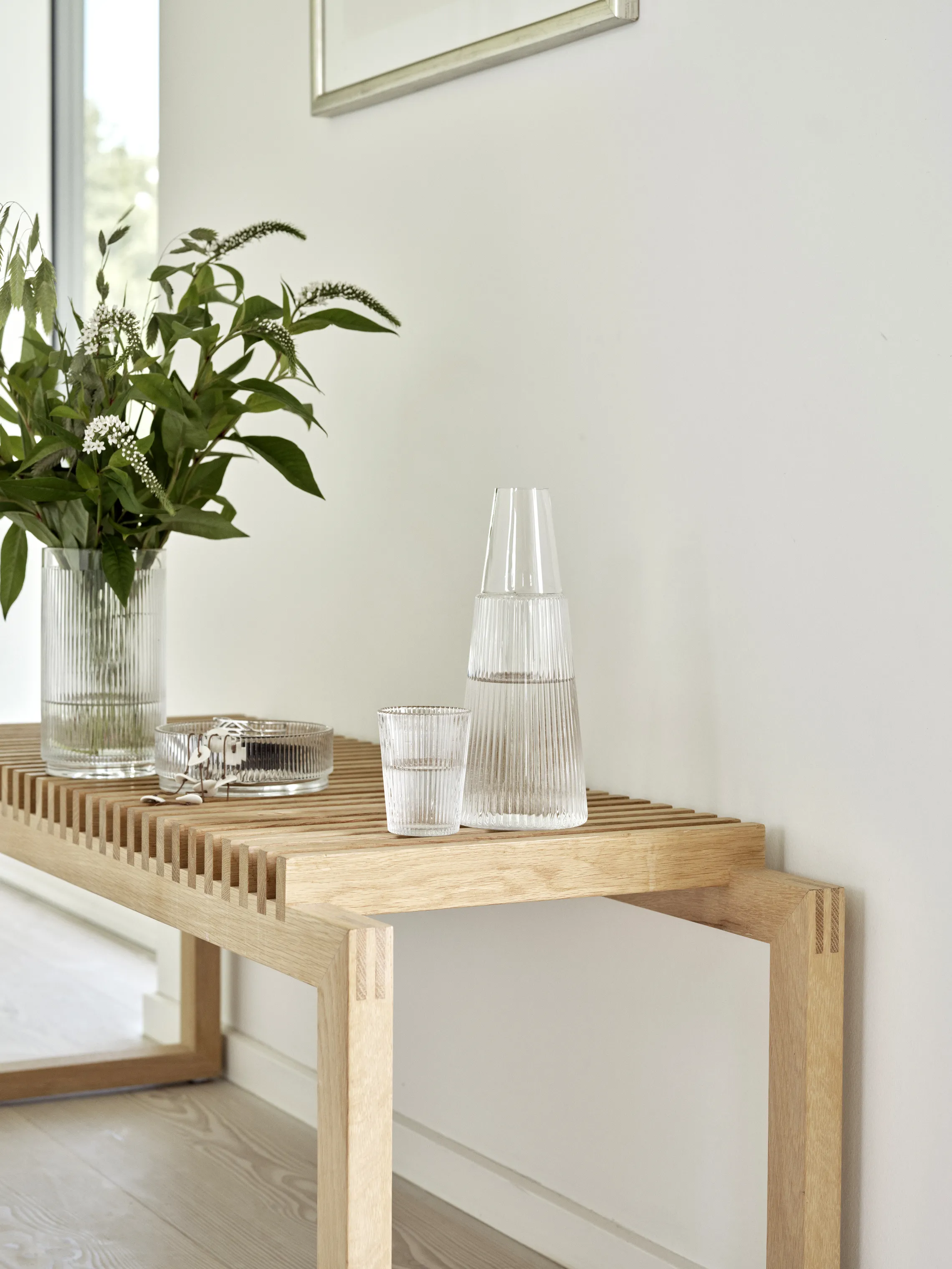 Stelton Pilastro Karaffel m. glas