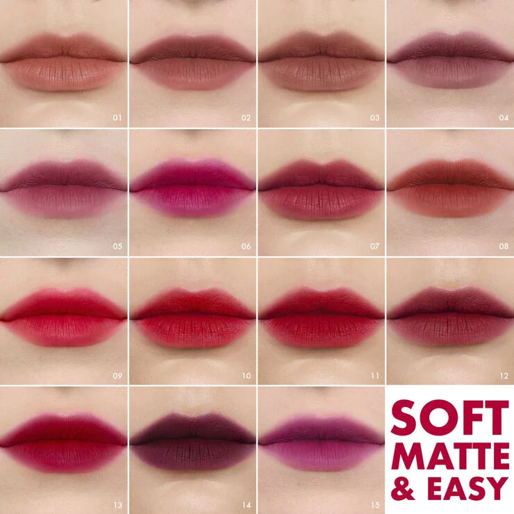 Sephora Collection Soft Matte & Easy - Læbestift Mat blød
