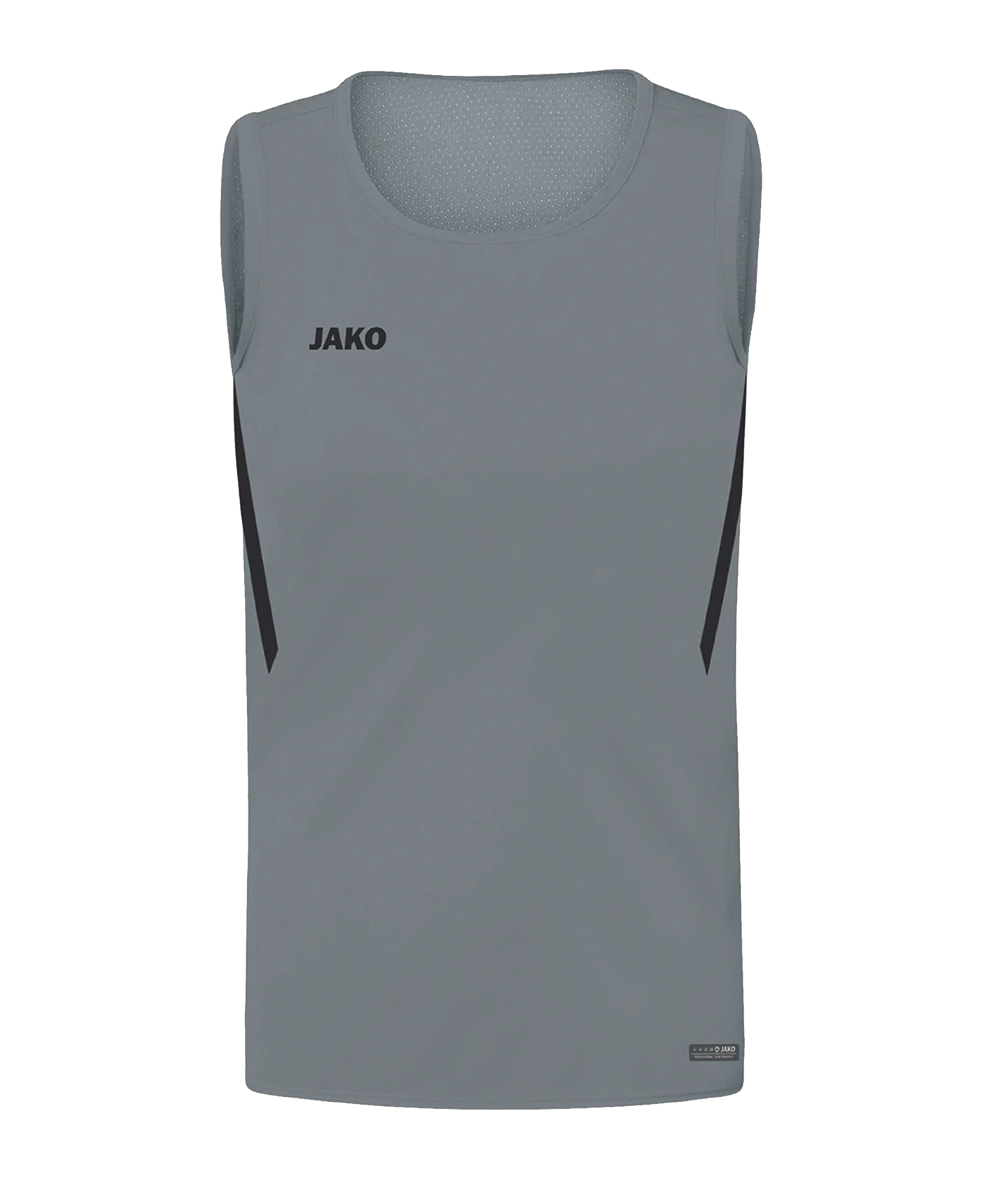 JAKO Challenge Tanktop Kids Grau Schwarz F841