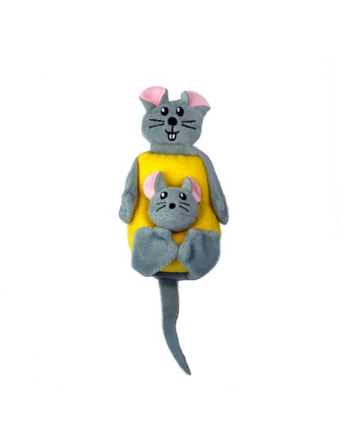Kong Pull-A-Partz™ Cheezy - Kattenspeelgoed -
