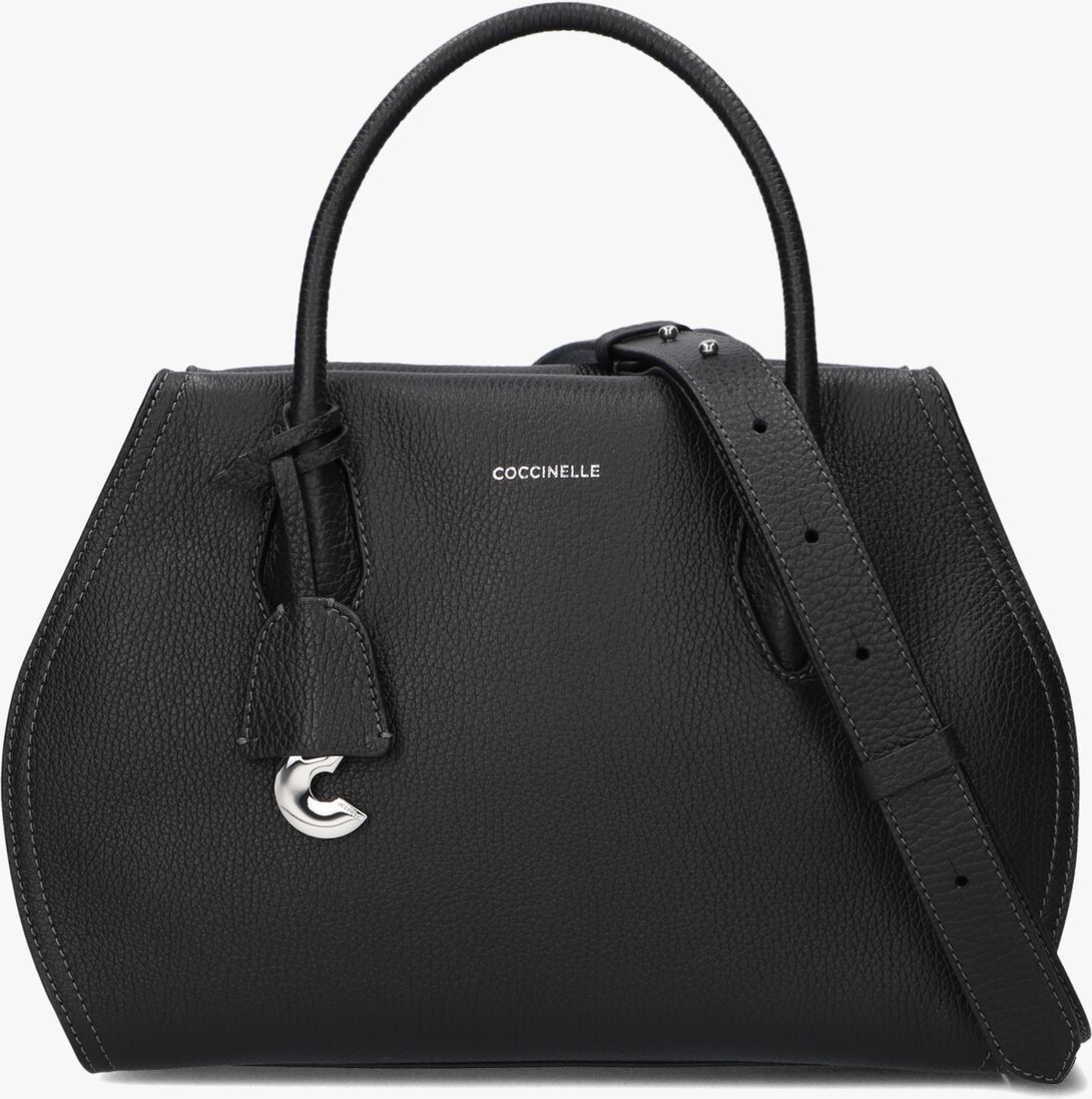 zwarte coccinelle handtas lord