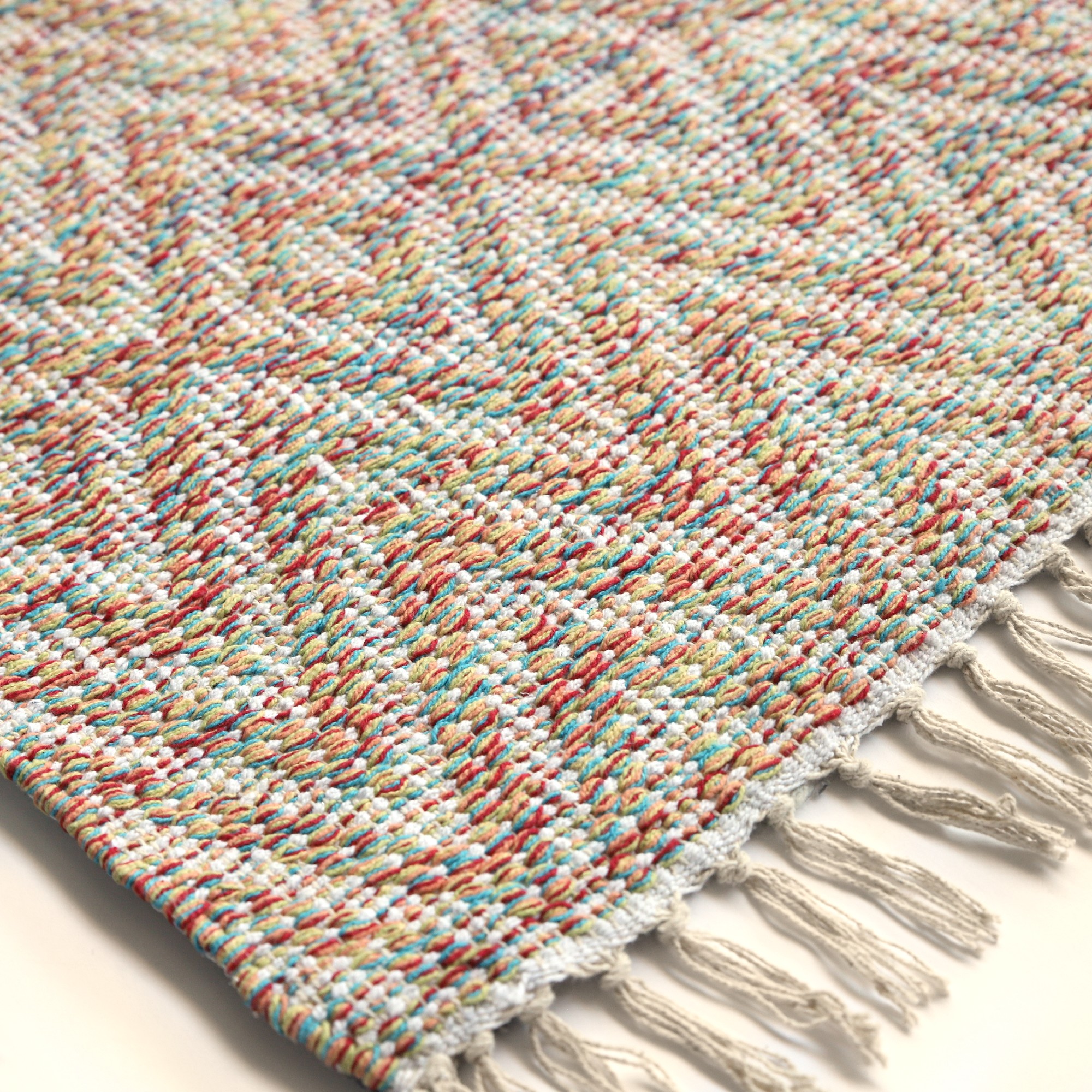 Mini-Rug 'Dey', multicolor, T 60 cm, B 90 cm von fischer's lagerhaus