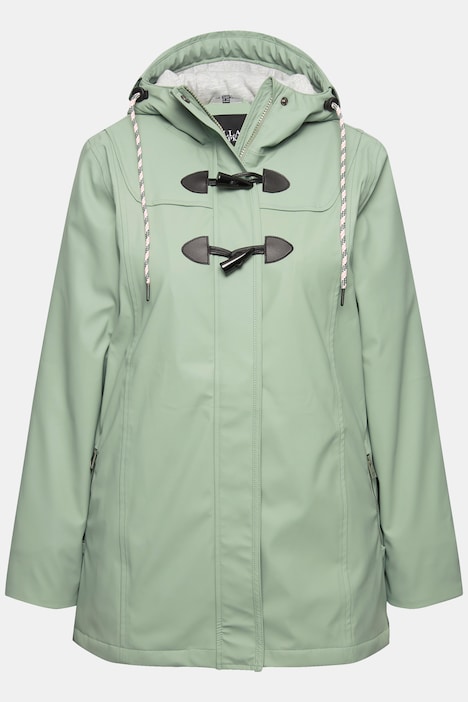 HYPRAR Regenjacke, mit wasserdichter Funktion, Knebelknöpfe, Kapuze