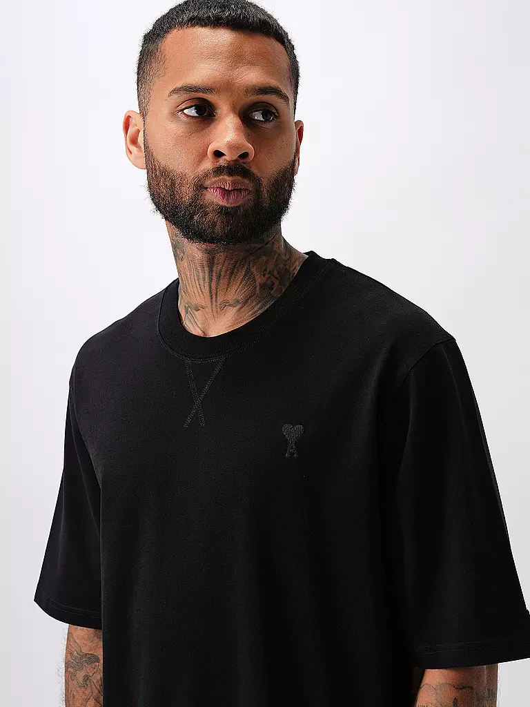AMI PARIS T-Shirt schwarz