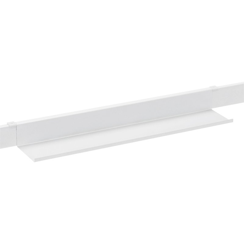 Goulotte passe-câbles horizontale L 59 cm pour bureau individuel Arko/Ecla/Excellens Métal Plus