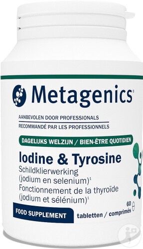 Metagenics Iodine & Tyrosine 60 Comprimés