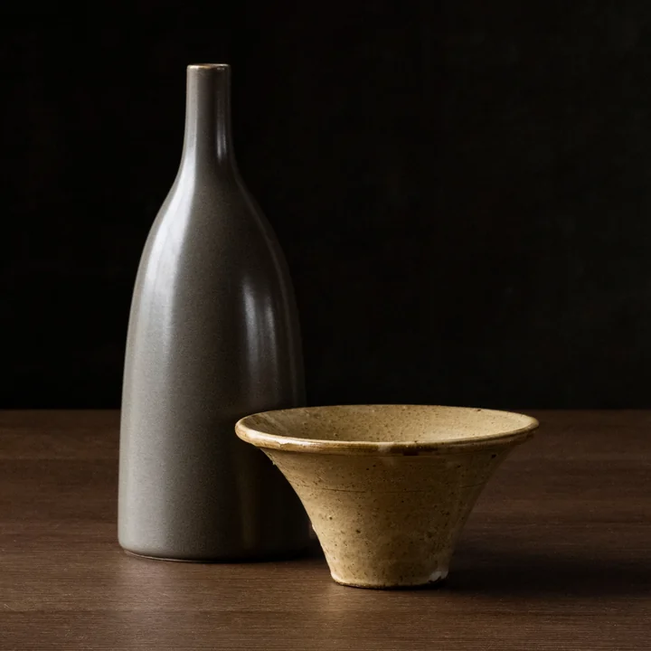 Audo - Strandgade Stem Vase H 25 cm, fern