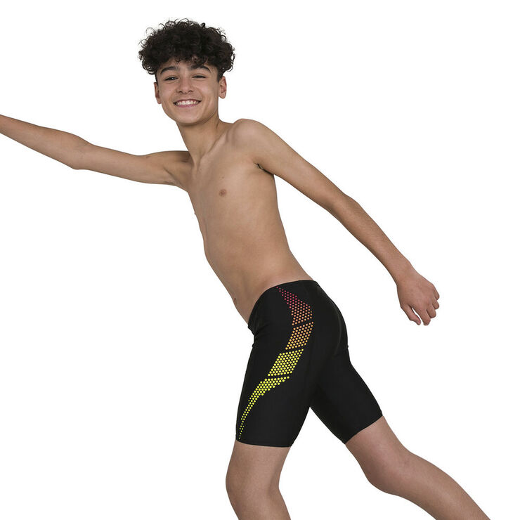 Speedo Panel Jammer badebukser Sort