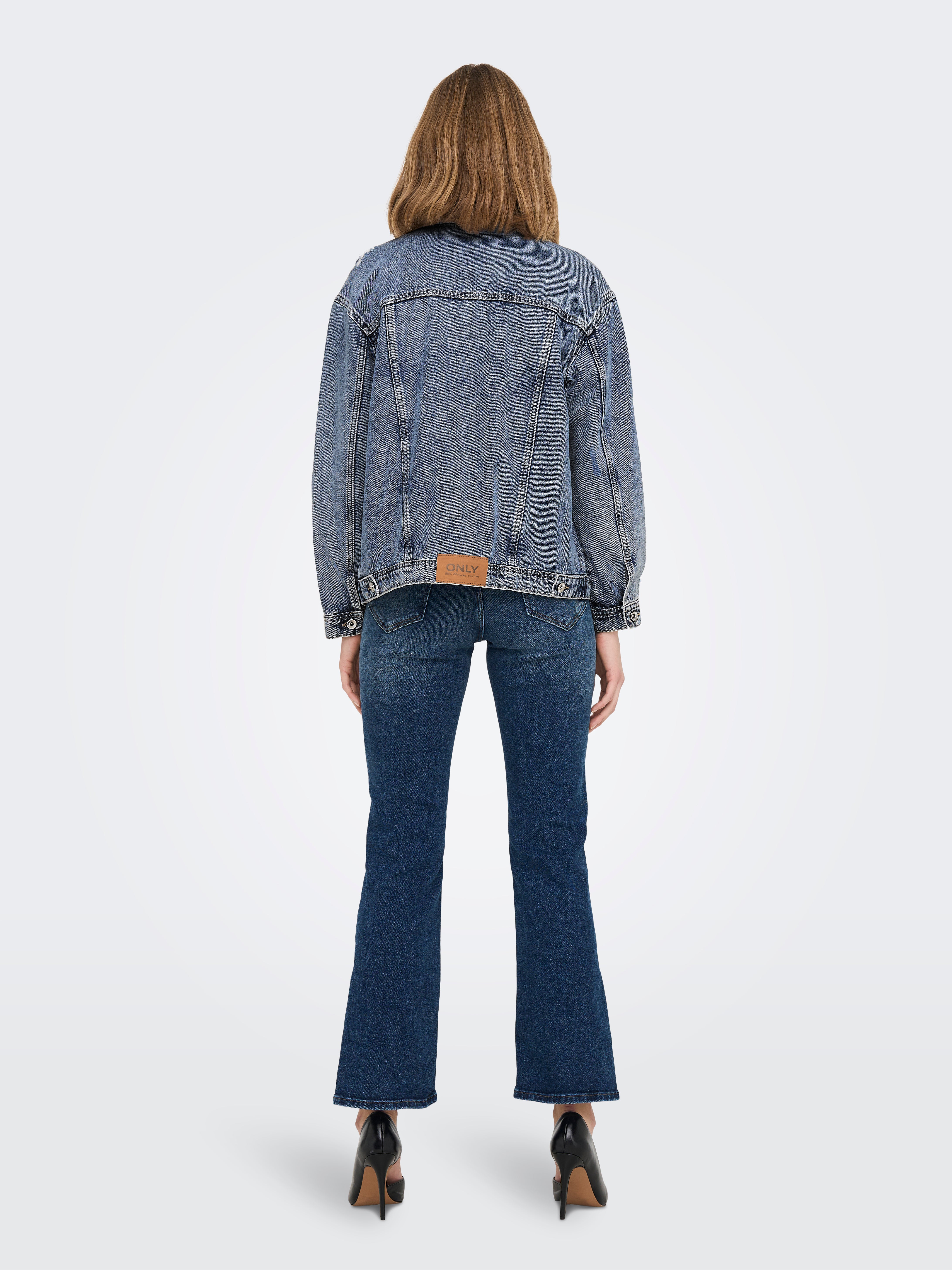 ONLEKAT Jeansjacke Medium Blue Denim