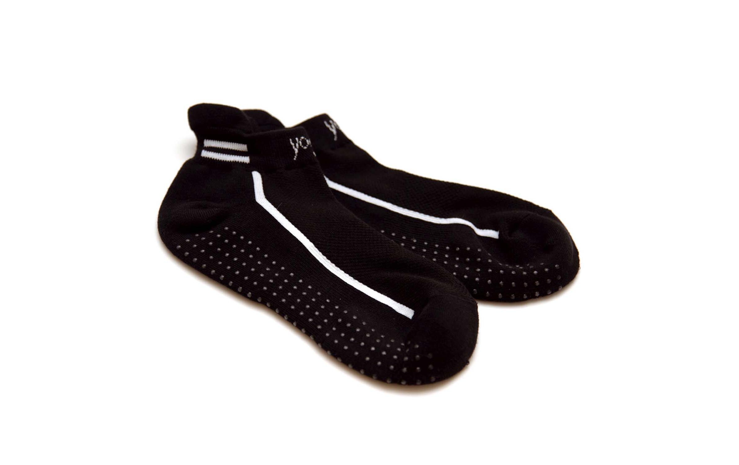 Yoga Socks Schwarz S/M 1 PaarYoga Socken