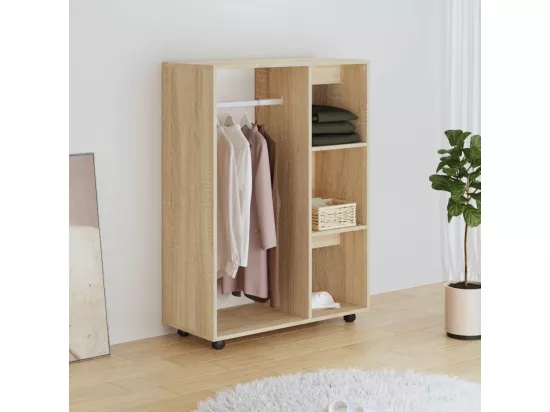 Garde-robe Chêne sonoma 80x40x110 cm Bois d’ingénierie