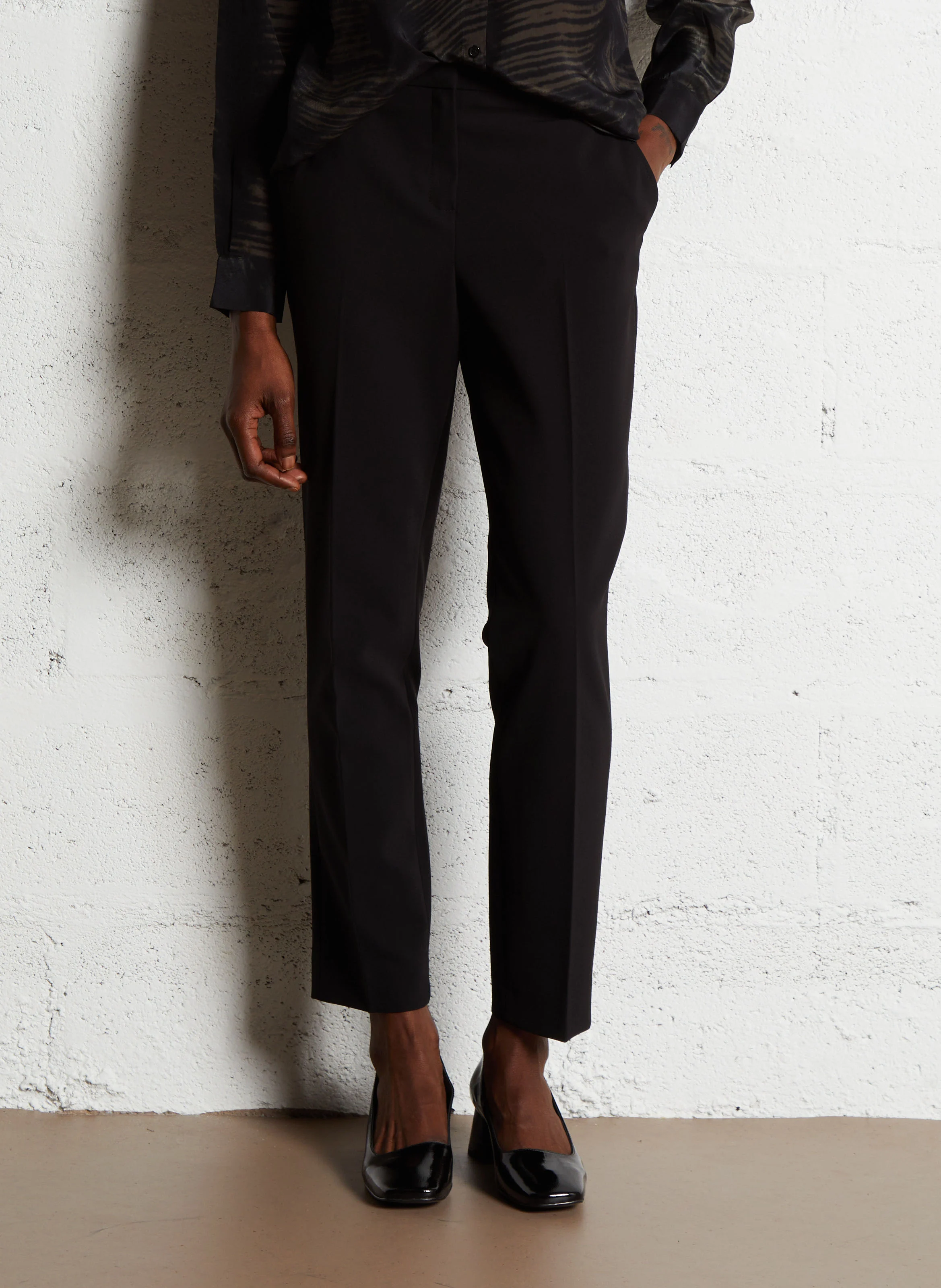 FELIX - Pantalon droit | Noir