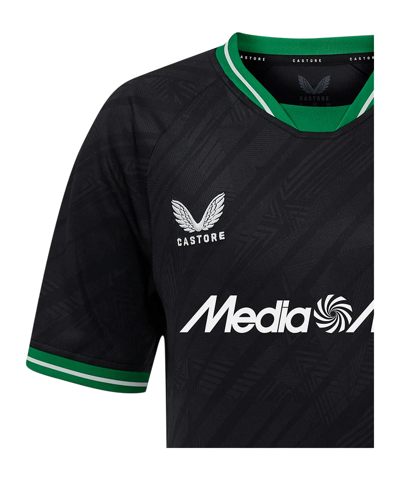 Castore Feyenoord Rotterdam Trikot Away 2024/2025 Kids Schwarz F010