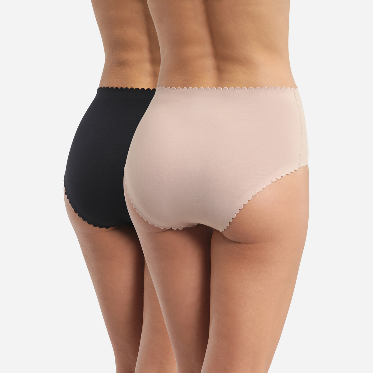 DIM<br>Conjunto de 2 calcinhas de cintura alta Body Touch Easy