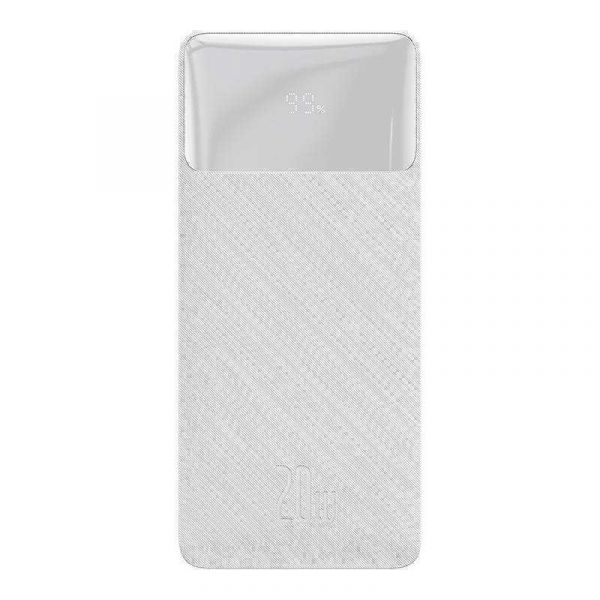 Powerbank Baseus Bipow 20000mah, 20w White - PRPPBD050302