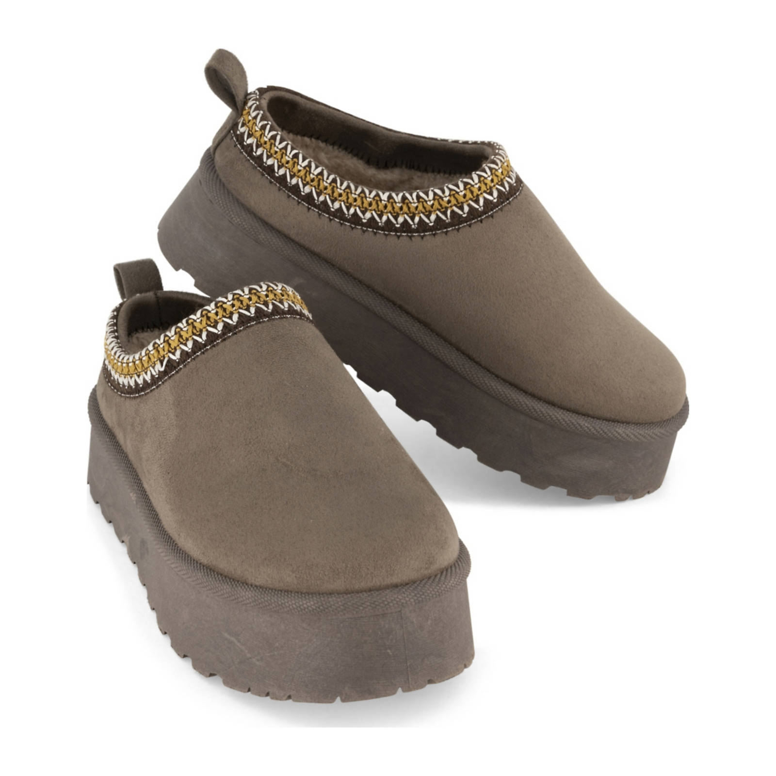 Graceland pantoffels taupe
