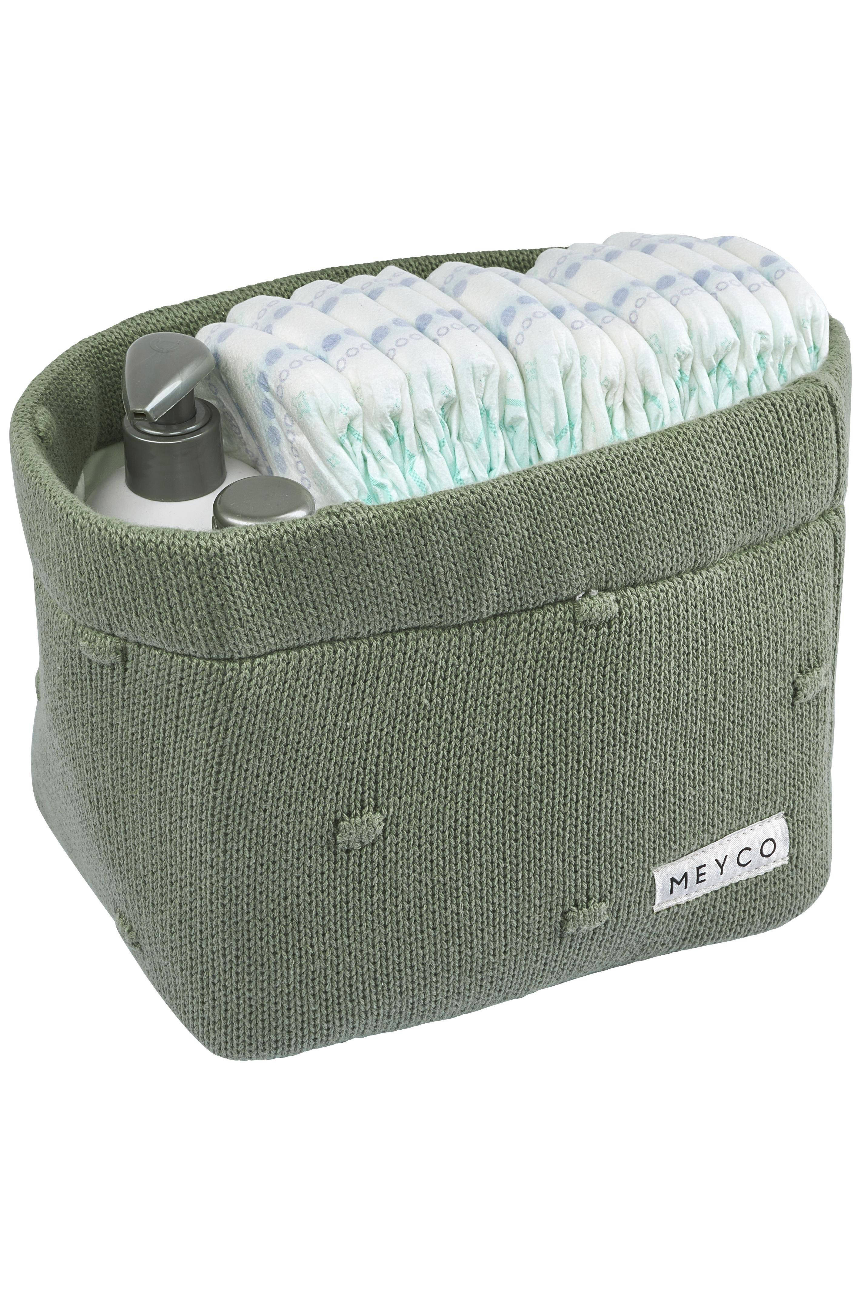 Meyco commodemand Medium Mini Knots Forest Green