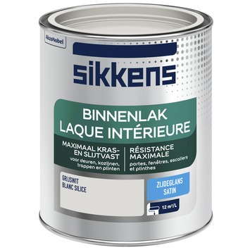 Sikkens binnenlak zijdeglans grijswit 750 ml