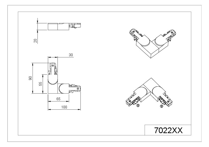 L-Verbinder DUOLINE