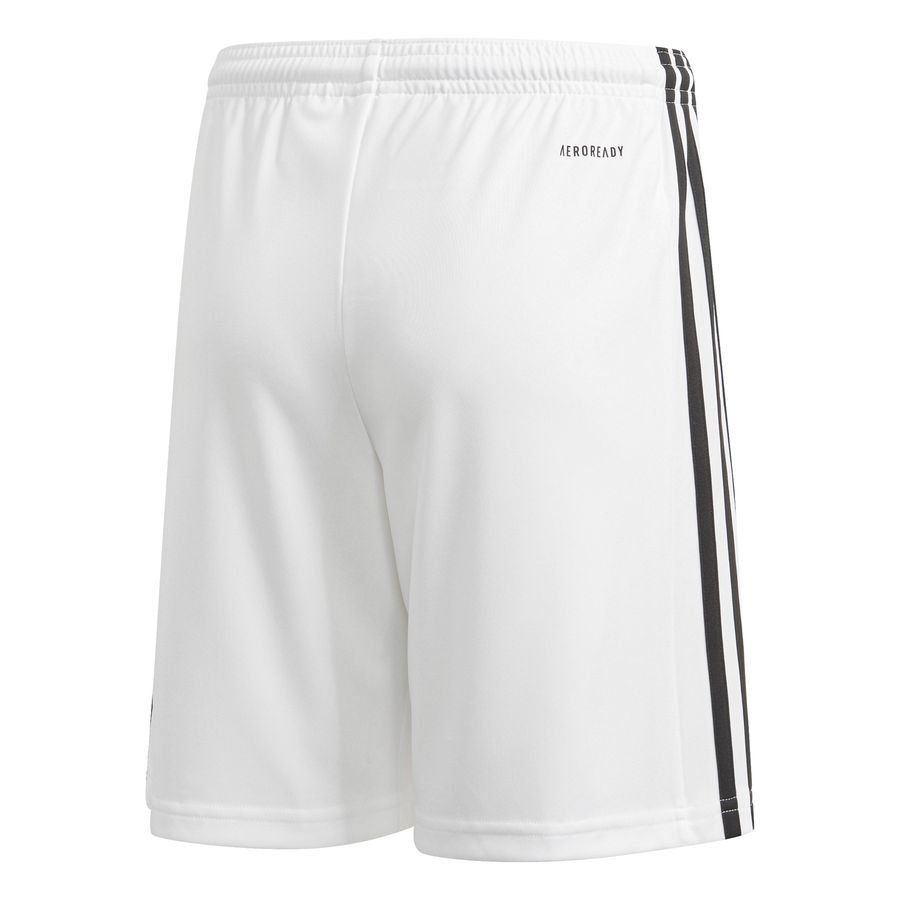 adidas Short Squadra 21 - Blanc/Noir Enfant