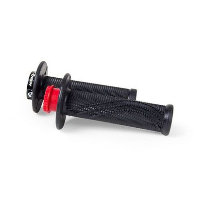 Poignées de guidon R-tech R20 Lock-on Wave Universel - Noir