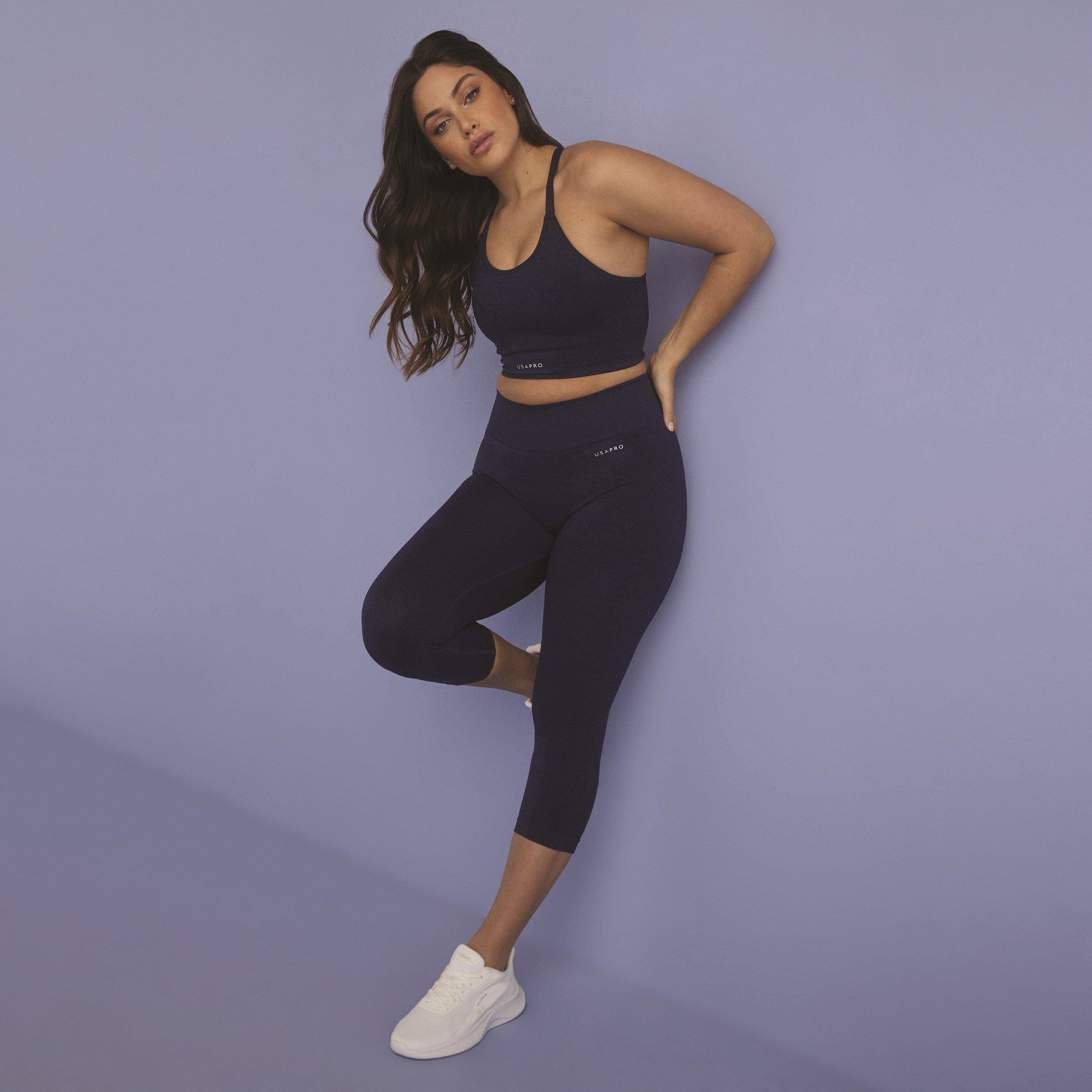 USA Pro Seamless Capri Cropped Leggings