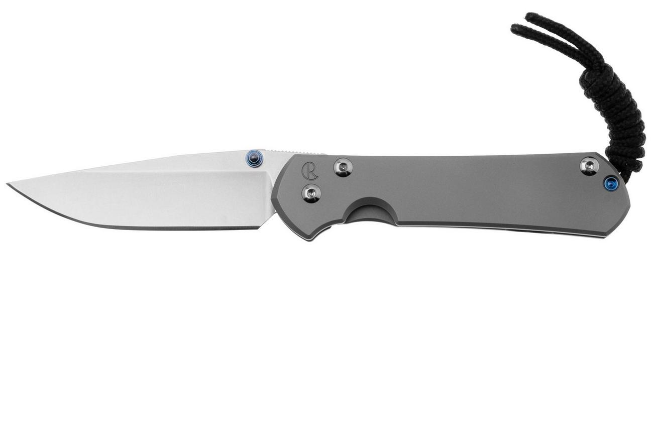 Chris Reeve Small Sebenza 31 MagnaCut Drop Point, Plain, Glass Blasted, S31-1644, zakmes