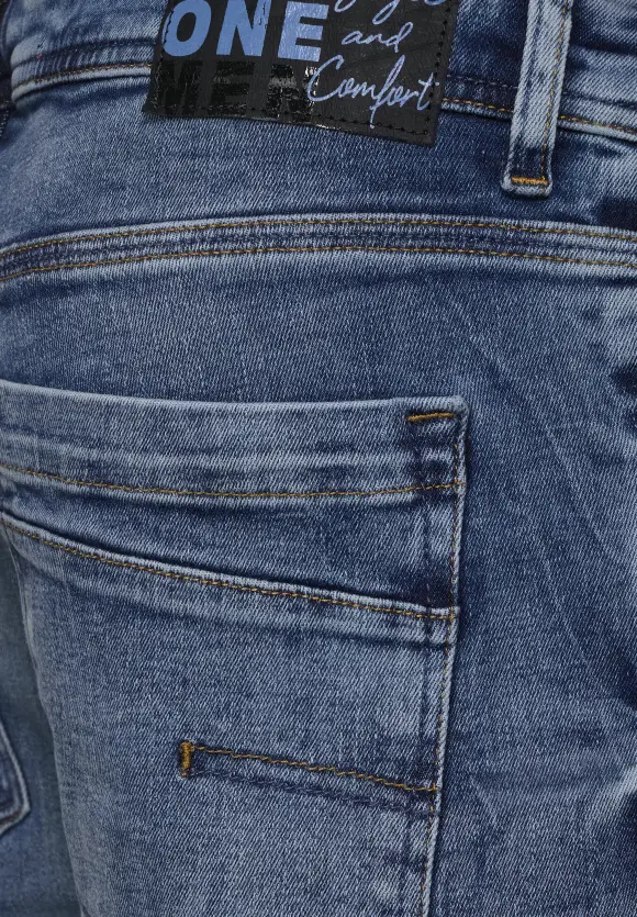 Regular Fit Jeans - real blue heavy random wash